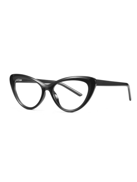 VEYREY VeyRey ochelari de soare cat-eye pentru femei cu filtru lumina albastra rama transparenta lentile transparente