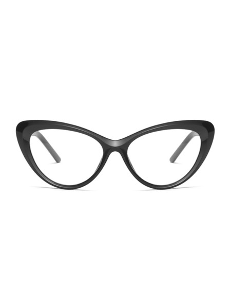 VEYREY VeyRey ochelari de soare cat-eye pentru femei cu filtru lumina albastra rama transparenta lentile transparente