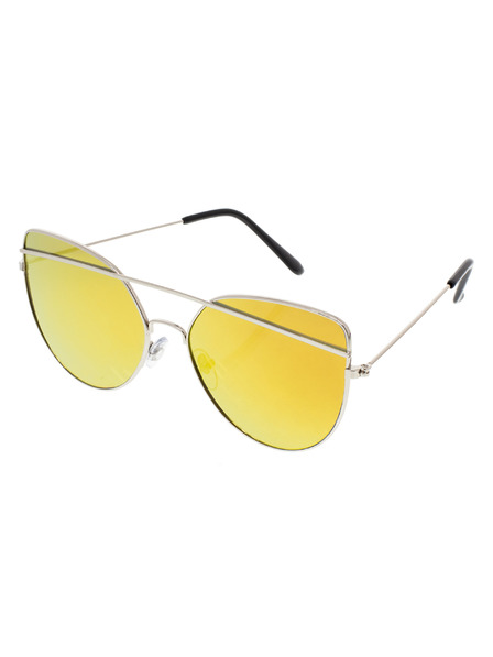 OEM OEM ochelari de soare pilot pentru femei Giant rama gri lentile albastru inchis