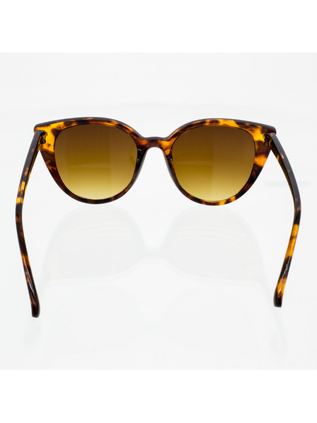OEM OEM ochelari de soare ovali pentru femei Noblest rama leopard lentile maro