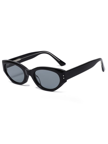 VEYREY VeyRey ochelari de soare cat-eye Nontu rama neagra lentile negre