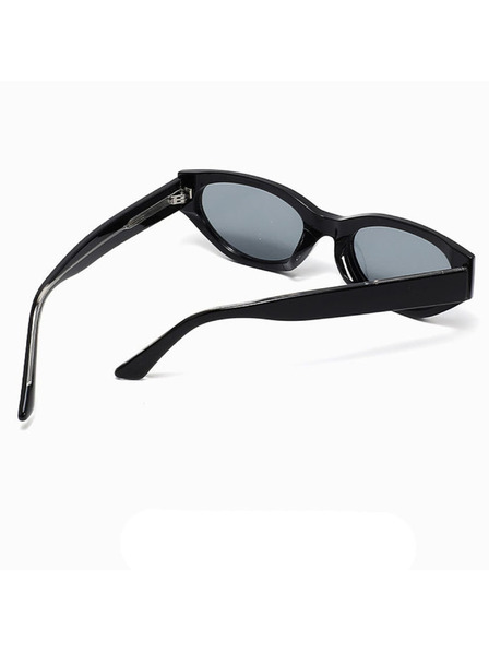 VEYREY VeyRey ochelari de soare cat-eye Nontu rama neagra lentile negre