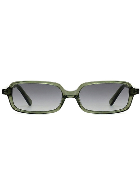 VEYREY VeyRey ochelari de soare patrati acetati Ogo rama verde lentile negre