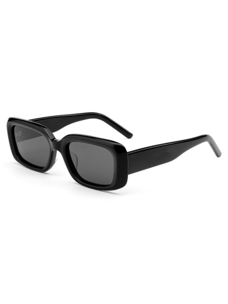 VEYREY VeyRey ochelari de soare patrati acetati polarizati Xep rama neagra lentile negre