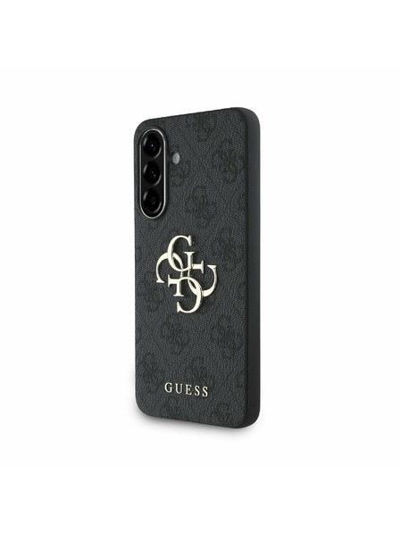 Guess Guess PU 4G Metal Logo Carcasă Spate pentru Samsung Galaxy A56 Grey