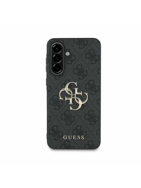 Guess Guess PU 4G Metal Logo Carcasă Spate pentru Samsung Galaxy A56 Grey