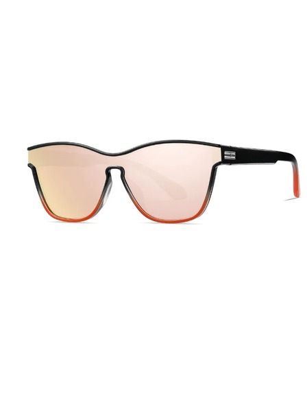 VEYREY VeyRey Ochelari de soare Orin Ochelari de soare polarizați Semi-Framed Orange Lenses Universal