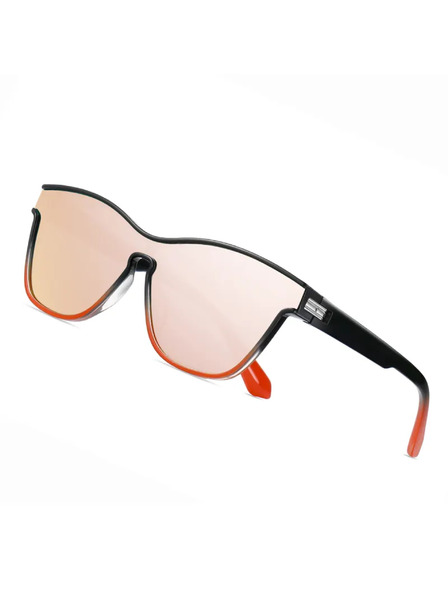 VEYREY VeyRey Ochelari de soare Orin Ochelari de soare polarizați Semi-Framed Orange Lenses Universal