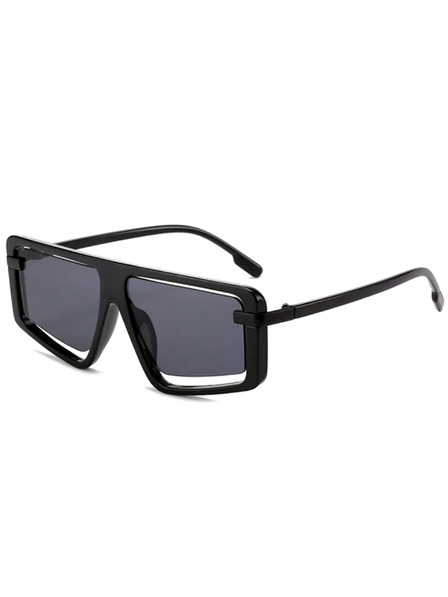 VEYREY Ochelari de soare unisex negru VeyRey Oversize Jonas