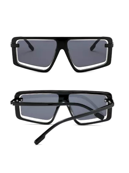 VEYREY Ochelari de soare unisex negru VeyRey Oversize Jonas