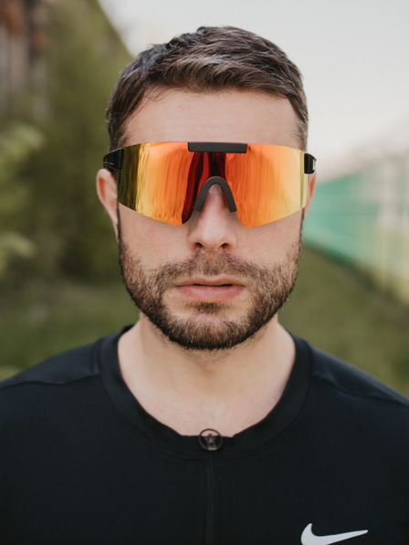 VEYREY Ochelari de soare sport unisex polarizați portocalii VeyRey Tarik