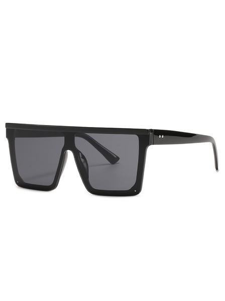 VEYREY Ochelari de soare unisex negru VeyRey Oversize Pholitu