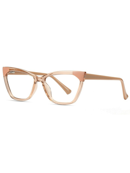 VEYREY Ochelari de soare pentru femei Beige Blue Light Blocking VeyRey Sarande