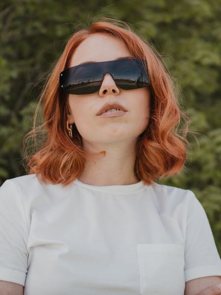 VEYREY Ochelari de soare unisex negru VeyRey Binneon