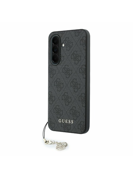 Guess Guess 4G Charm Carcasă Spate pentru Samsung Galaxy A37 Black