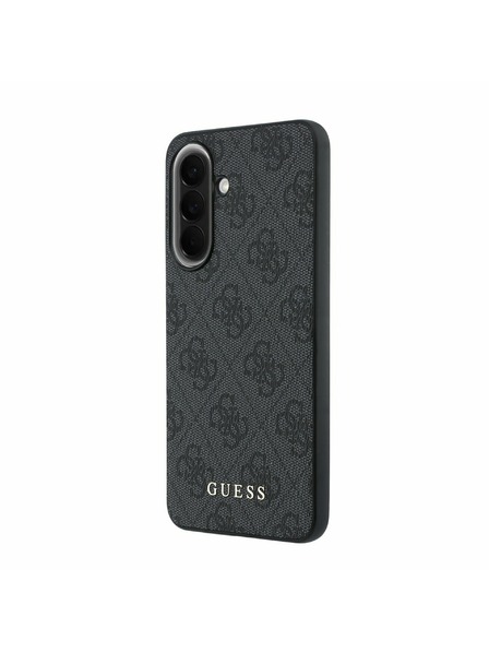 Guess Guess PU 4G Metal Classic Logo Carcasă Spate pentru Samsung Galaxy A57 Grey