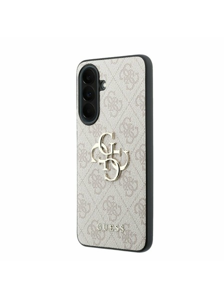 Guess Guess PU 4G Metal Logo Carcasă Spate pentru Samsung Galaxy A37 Pink
