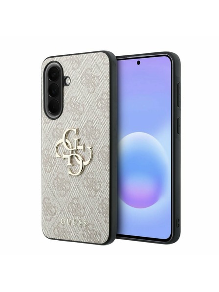 Guess Guess PU 4G Metal Logo Carcasă Spate pentru Samsung Galaxy A57 Pink