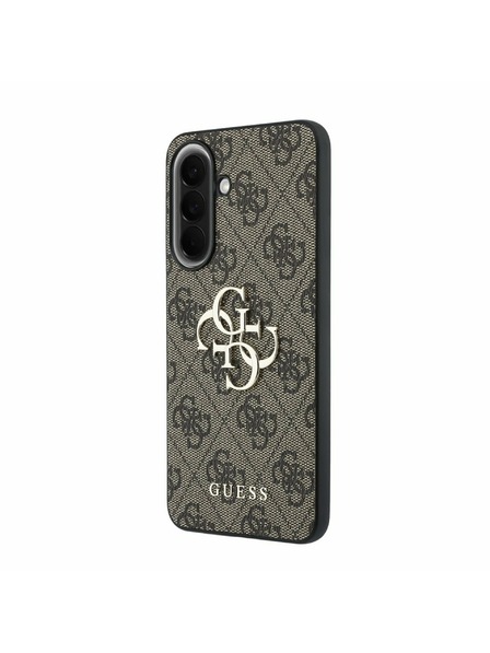 Guess Guess PU 4G Metal Logo Carcasă Spate pentru Samsung Galaxy A57 Brown