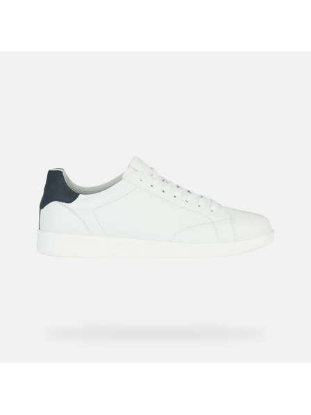 Geox Adidași albi pentru bărbați Geox Kennet