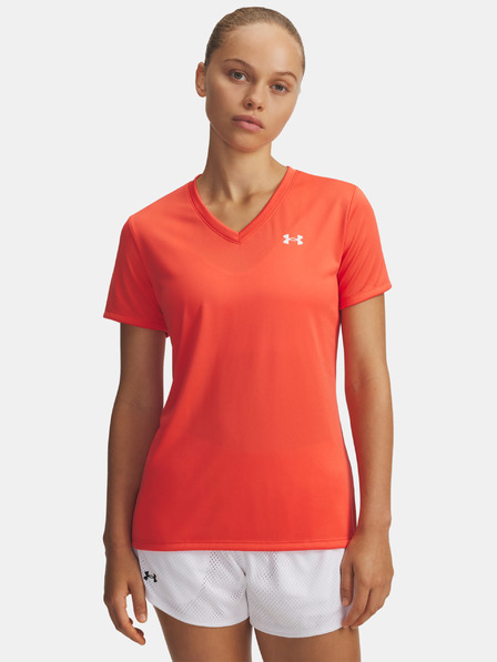 Under Armour Tricou pentru femei Under Armour Tech SSV- Solid-RED