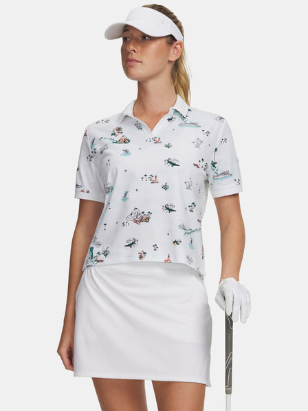 Under Armour Tricou polo pentru femei Under Armour UA ArmourDry Golf Trip Polo