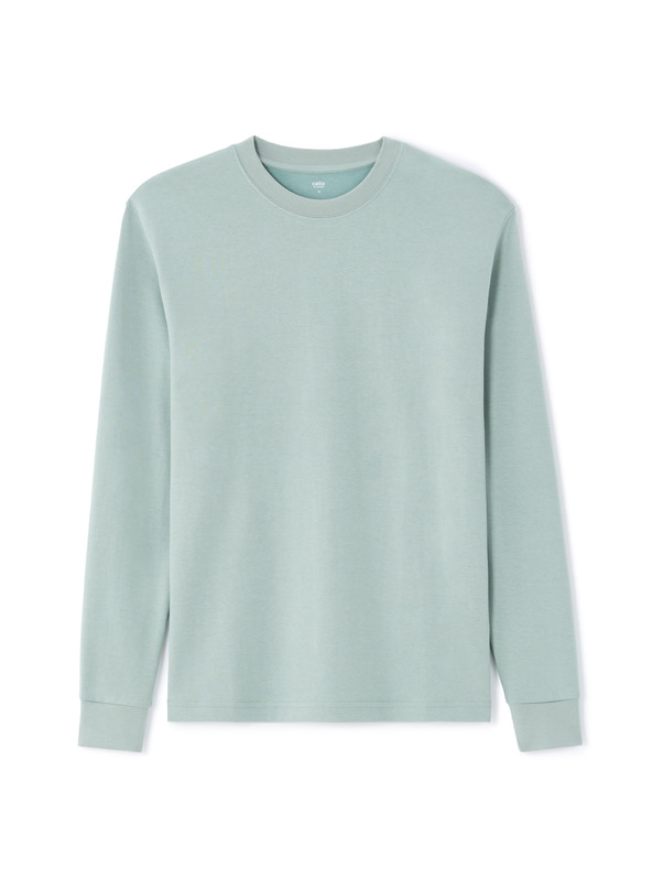 Celio Tricou Leheml oversize cu mânecă lungă