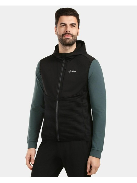 Kilpi Vestă hibridă de exterior pentru bărbați Kilpi ENIA-M Negru