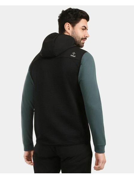 Kilpi Vestă hibridă de exterior pentru bărbați Kilpi ENIA-M Negru