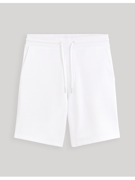Celio Pantaloni de trening albi pentru bărbați Celio Toshort