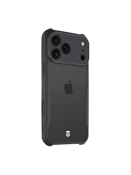 Tactical Tactical Quantum Stealth Husă pentru Apple iPhone 17 Pro Max Clear/Black
