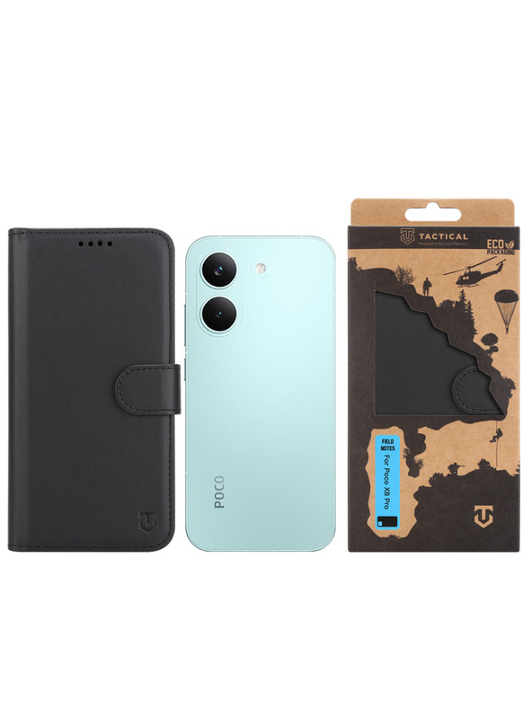 Tactical Tactical Field Notes pentru Poco X8 Pro Black