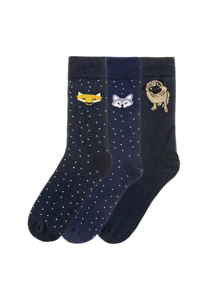 Funky Steps Set șosete pentru bărbați Funky Steps cu motiv animale FSC236