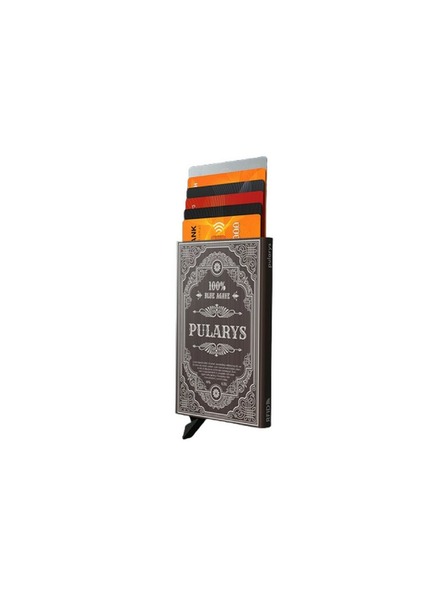 Pularys Carcasă documente Pularys Tequila maro, aluminiu periat 191215502