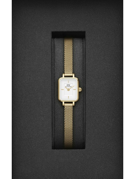 Daniel Wellington Ceas pentru femei Daniel Wellington Quadro Mini Evergold DW00100725