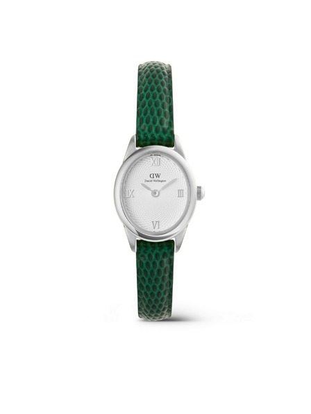 Daniel Wellington Ceas pentru femei Daniel Wellington Ophelia Mini Lizard Guilloché piele DW00100889