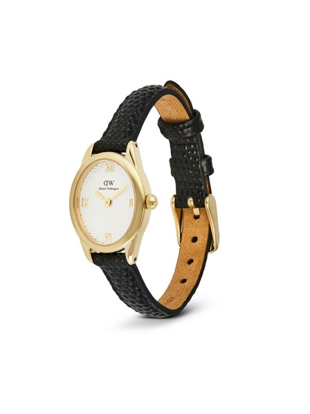 Daniel Wellington Ceas pentru femei Daniel Wellington Ophelia Mini Lizard Guilloché piele DW00100890