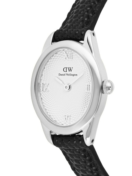 Daniel Wellington Ceas pentru femei Daniel Wellington Ophelia Mini Lizard Guilloché piele DW00100887