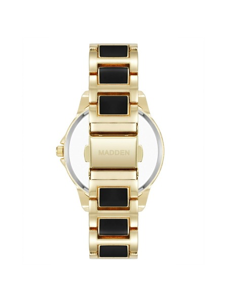 Steve Madden Ceasuri rotunde pentru femei Steve Madden SM/8108BKGPM