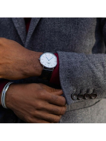 Daniel Wellington Ceas bărbătesc Daniel Wellington Classic Sheffield Silver DW00100053