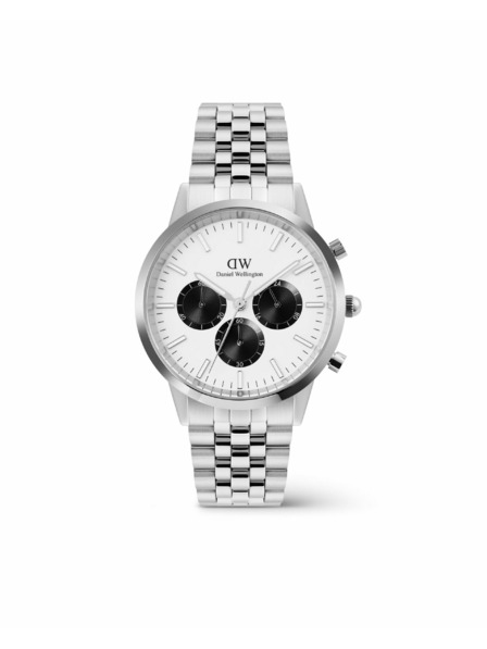Daniel Wellington Ceas bărbătesc Daniel Wellington Iconic Chronograph Arch 5-Link Panda DW00100872