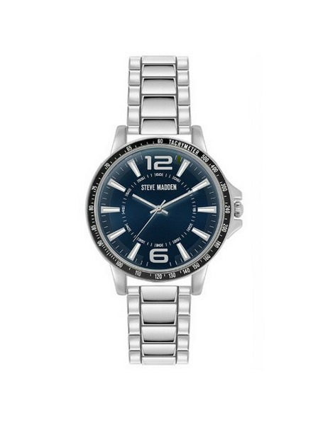 Steve Madden Ceas rotund pentru bărbați Steve Madden SM/9139NVSV
