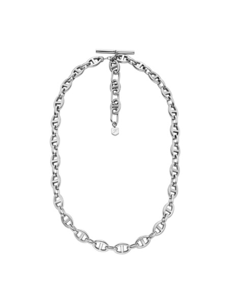 Fossil Colier pentru femei Fossil Heritage D-Link din oțel JA7242040