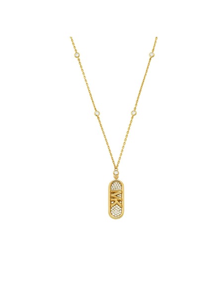 Michael Kors Colier din argint placat cu aur Michael Kors MKC1729CZ710