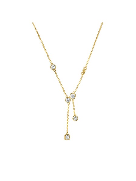 Michael Kors Colier din argint placat cu aur Michael Kors MKC1769710