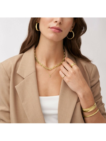 Fossil Brățară din oțel rigidă pentru femei Fossil JF03872710