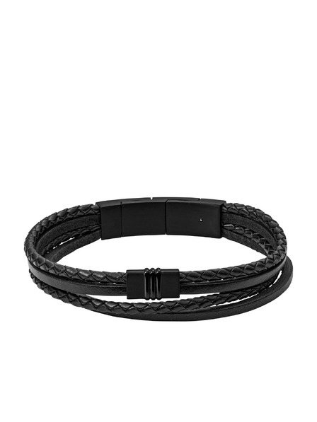 Fossil Brățară din piele pentru bărbați Fossil JF03098001
