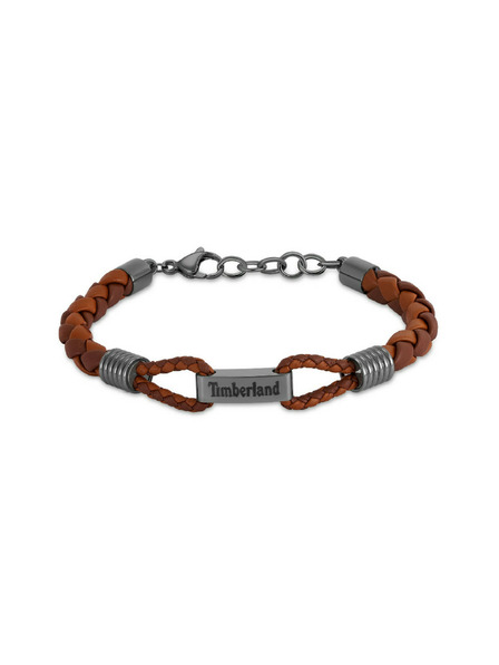 Timberland Timberland brățară pentru bărbați din piele maro TDAGB0003003