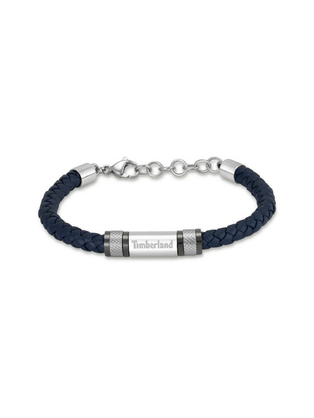 Timberland Timberland brățară pentru bărbați din piele albastră TDAGB0003202