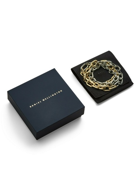 Daniel Wellington Colier pentru femei din oțel Daniel Wellington Two Tone Link DW00401977